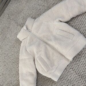 art class Cream Kids Puffer Jacket